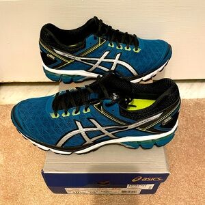 Asics men’s GT-1000 water resistant running shoes; sz 10.5